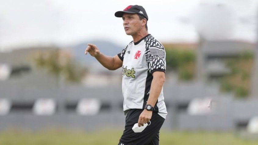 Zé Ricardo é o treinador do Vasco na temporada de 2022