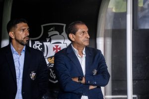 Vasco; Ramón Díaz e filho