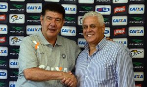 Joel Santana e Roberto Dinamite