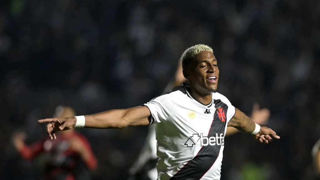 Emerson Rodríguez, atacante do Vasco