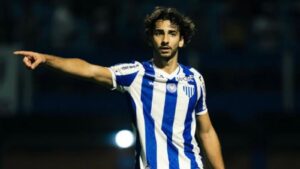 JP tem dois gols na Série B. Foto: Diulgação/Avaí