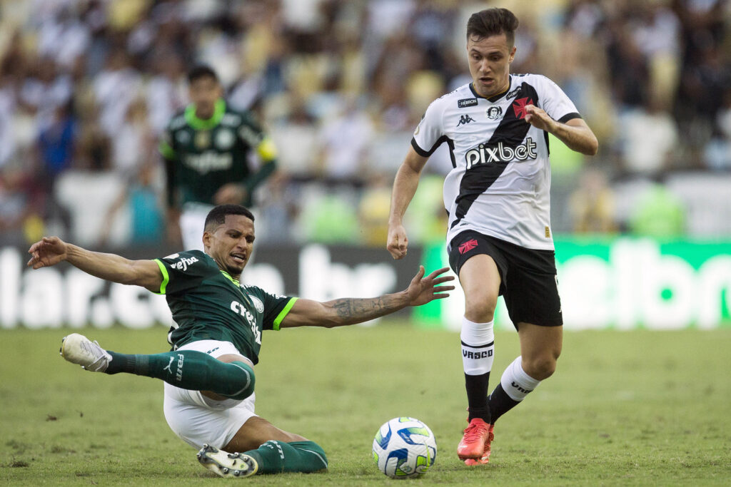 Vasco x Palmeiras em 2023. Foto: Daniel RAMALHO/CRVG