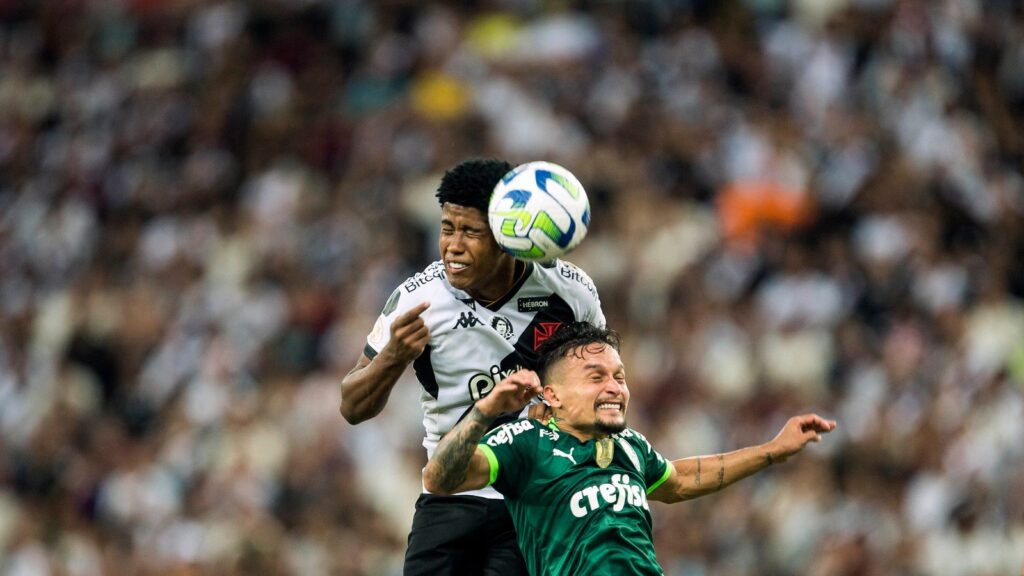 Vasco x Palmeiras. Foto: Daniel RAMALHO/CRVG