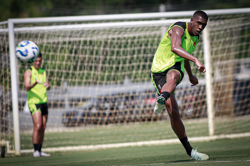 Treino do Vasco da Gama no CT Moacyr Barbosa em 10 de Abril de 2025. Fotos: Matheus Lima/Vasco.