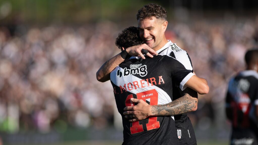 Nuno Moreira marcou o gol do Vasco. Foto: Eduardo Somer/Pera Photo Press