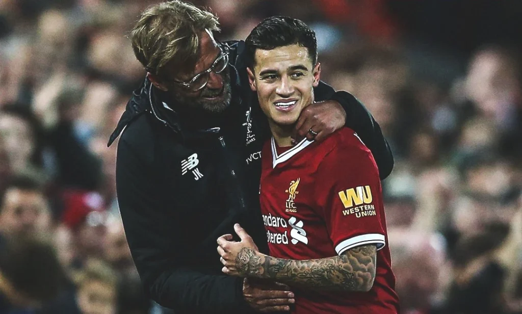 coutinho liverpool vasco