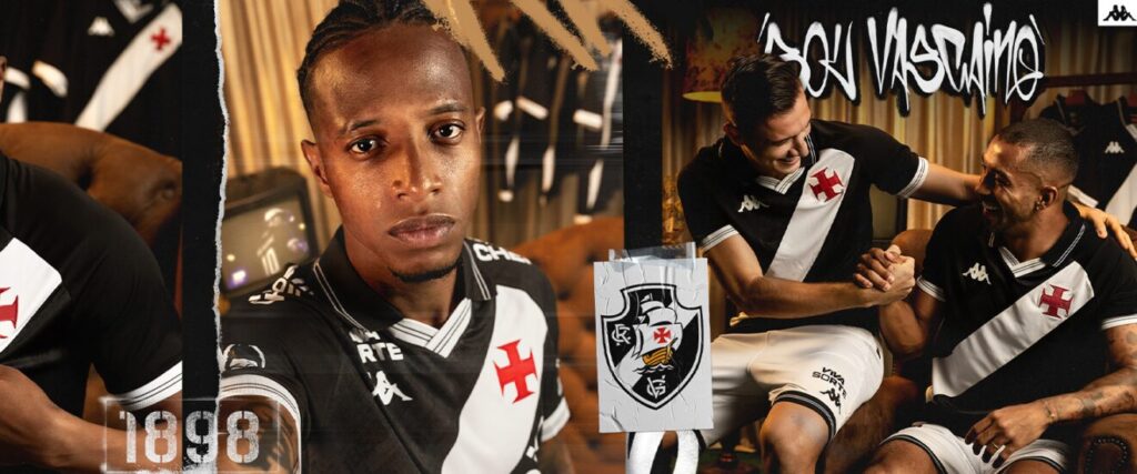 Nova camisa do Vasco