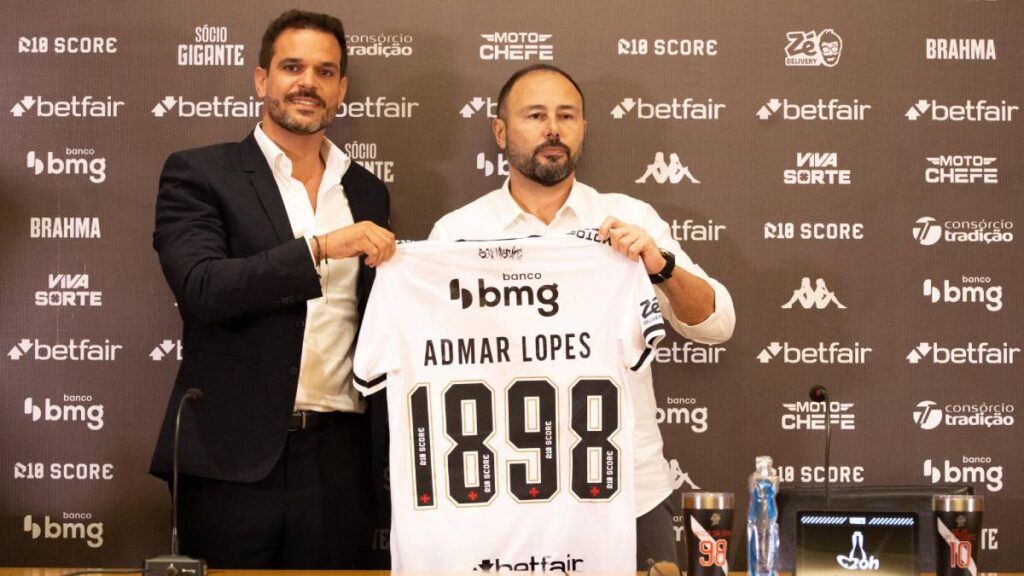 Admar Lopes, Vasco - Foto: Divulgação