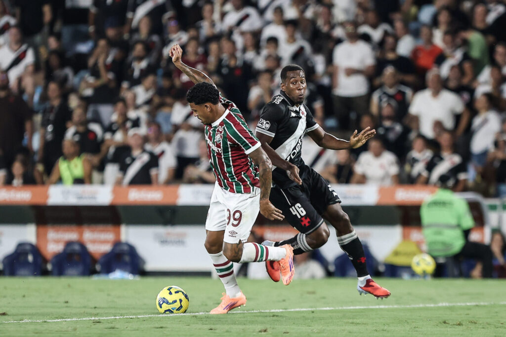 Fluminense x Vasco. Foto: LUCAS MERÇON / FLUMINENSE F.C.